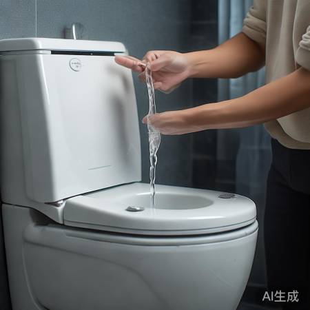 智能马桶上水先盖盖，查密封防漏