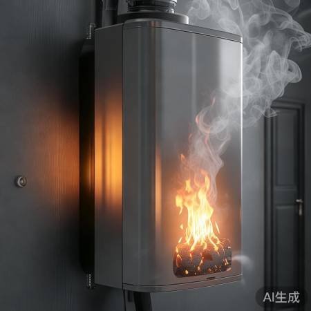 壁挂炉异味：燃烧不充分，产CO