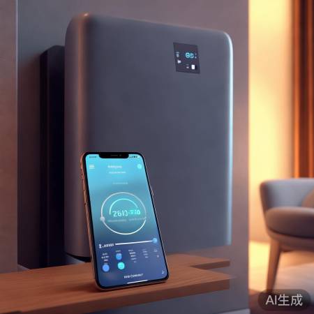 手机APP远程控温，回家温馨备