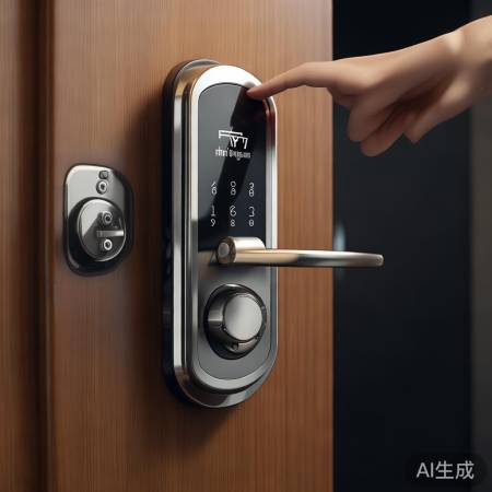 美菱指纹锁，多解锁，便捷生活。