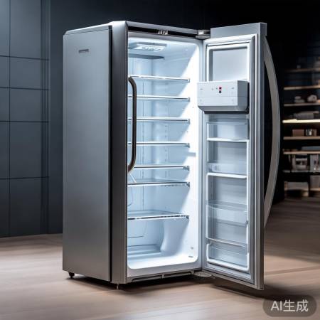 奥克斯冰箱斜角设计，角落空间大