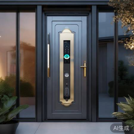 高科技防盗门，价格因智能功能而