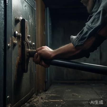 撬棒助力，安全撬动保险柜