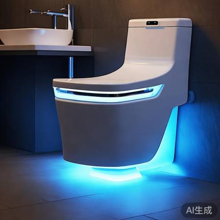 智能马桶感应灯，家居新潮流必备