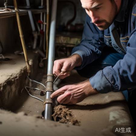 检查排水管，清理异物。