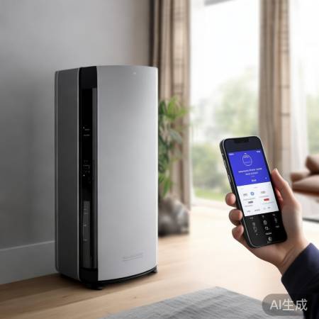 智能空调自动调温，手机控，清洗