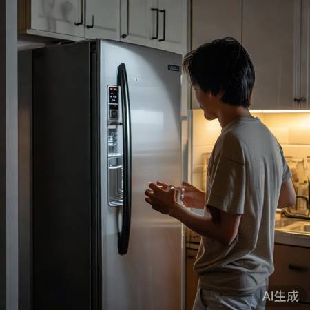 冰箱门未关紧，报警解除方法。