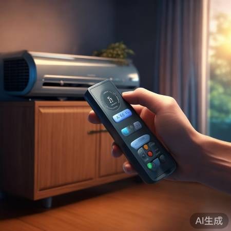 长菱空气能遥控器，自主调节温控