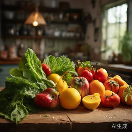 黄光照明，食物更诱人