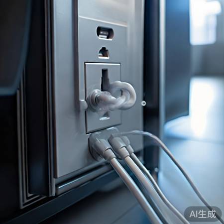 劣质插线板隐患大，防火防干扰。