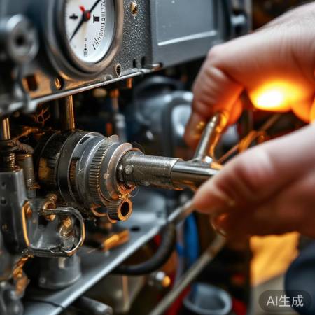 壁挂炉EF03故障，清洁点火针