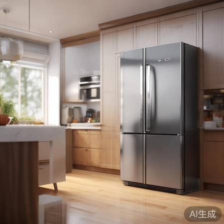 新型防倾冰箱，稳定可靠。