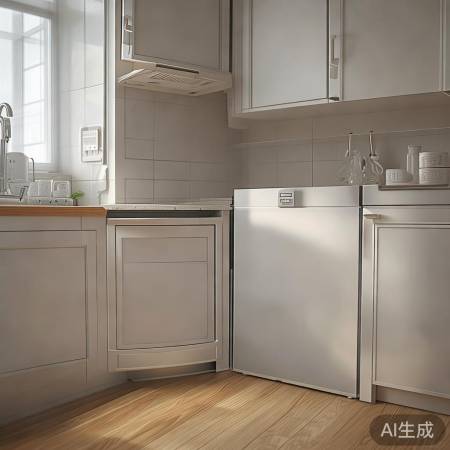 角落消毒柜，节省空间利器