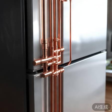 电冰箱铜管连接，制冷与能耗关键