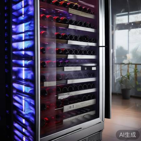 红酒柜选温湿度，透气智能更佳。