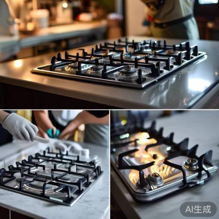“燃气灶保养清洁小技巧”