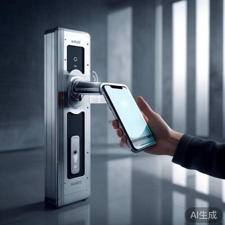 NFC近场通讯指纹锁，便捷但需