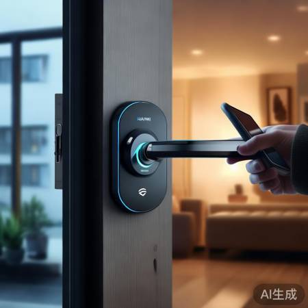 华为智能锁NFC，便捷生活新选