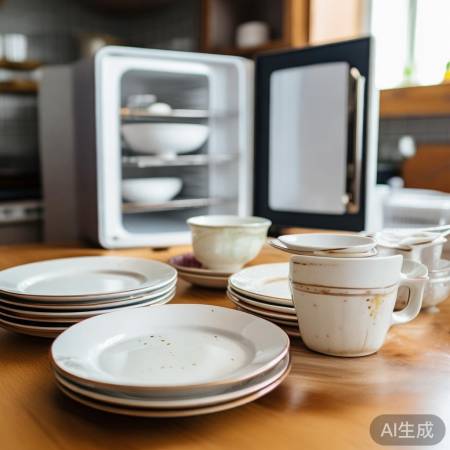 彩瓷餐具清洁保养指南