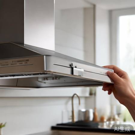 欧派抽油烟机翻盖操作步骤