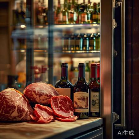 红酒火腿搭配趣，品味个性两相宜