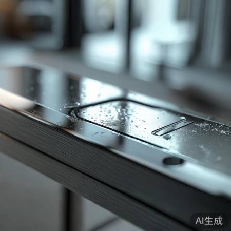 指纹锁换面板，清洁触点保正常