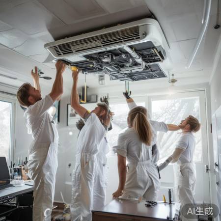 中央空调安装，专业队伍，价格不