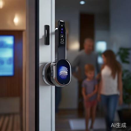 智能锁报警护家安