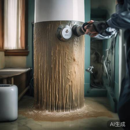 热水器水垢重，专业清洗保安全。