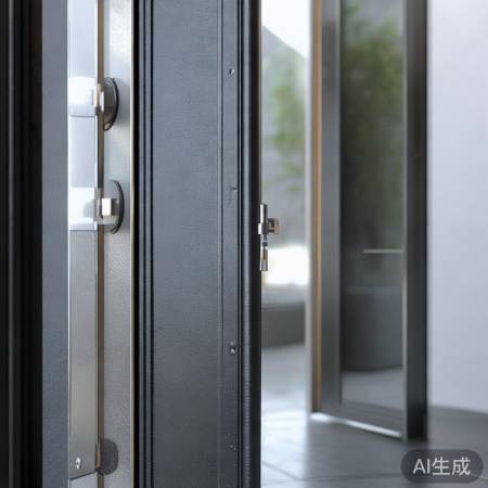 环保甲级防盗门，安全守护家。