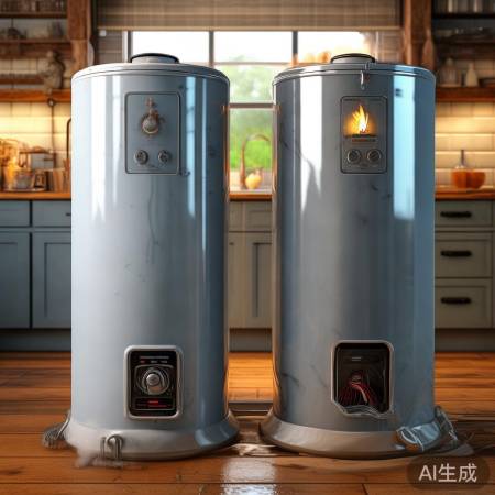 电热水器用电，燃气热水器用气