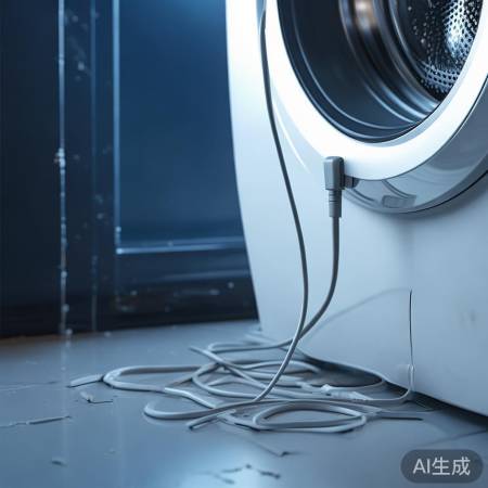 洗衣机接地防漏电，安全守护。
