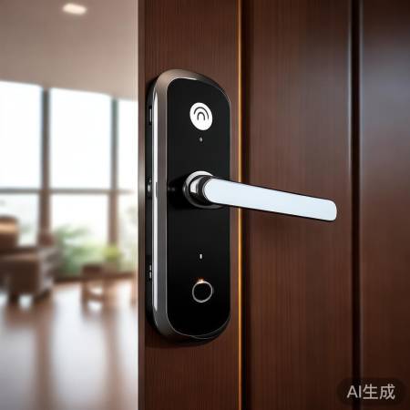 智能锁，指纹解锁，告别钥匙烦恼