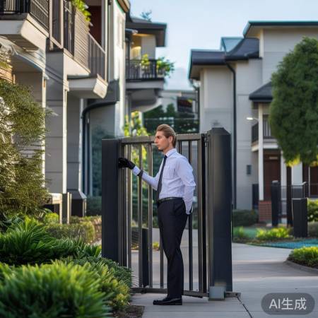 物业负责任，安全意识高，防盗门