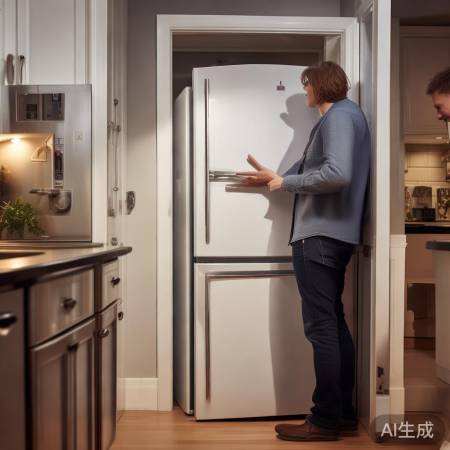 新冰箱安装难题,师傅巧解预留之