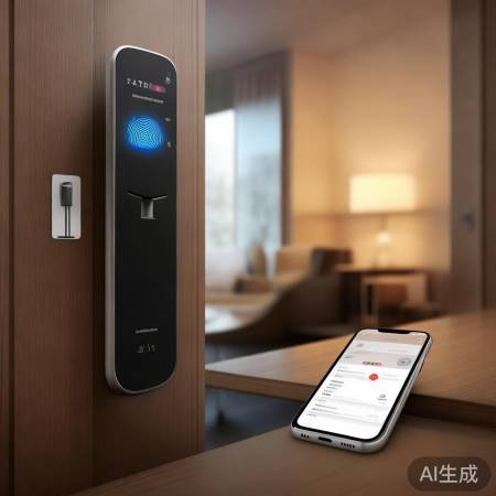 华为指纹锁，远程操控，安全记录