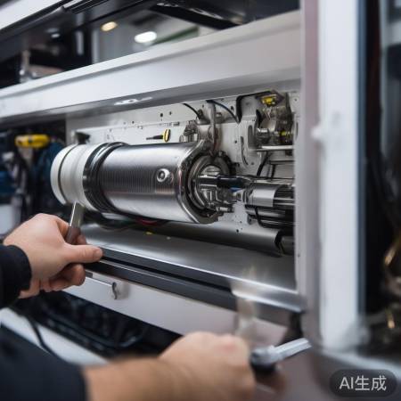 调整电机方向，确保门开一致