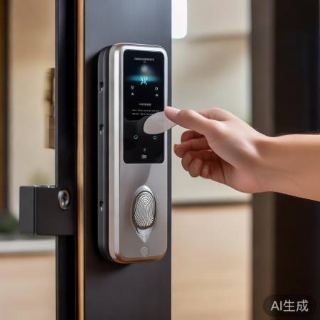 新锁测试：指纹解锁，开关顺畅