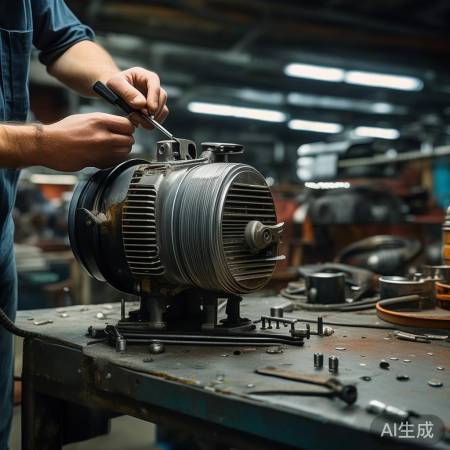 更换电机,准备工具,按步骤操作