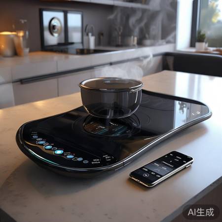 智能集成灶，手机APP操控，下