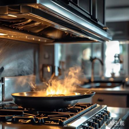 油烟机面板开启