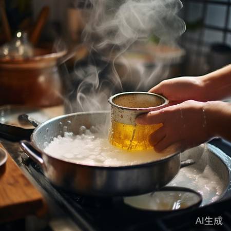 热水洗洁精，油底油杯清洗法。