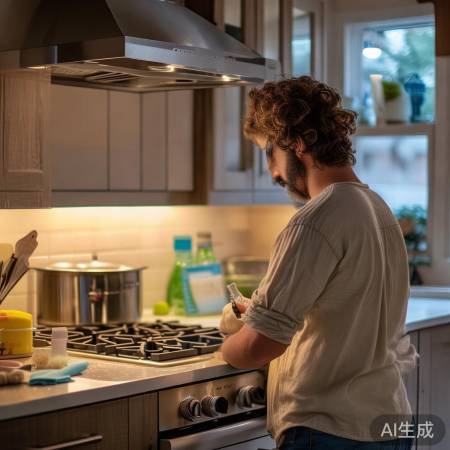 油烟机清洁秘诀，轻松除油渍，护