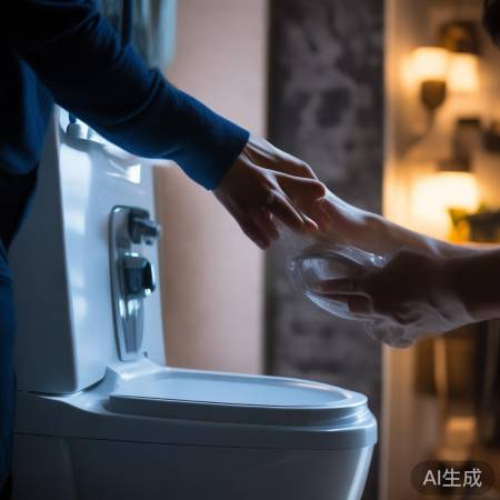 调整智能马桶冲水力度温度