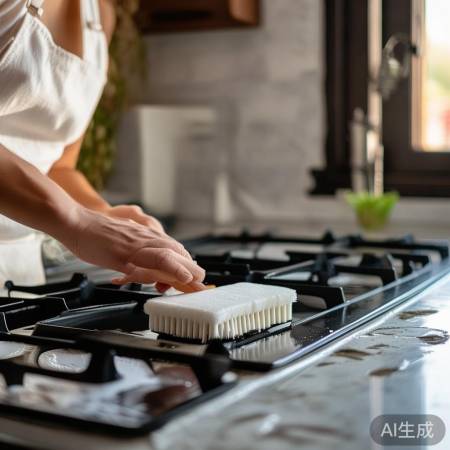 燃气灶清洁工具选对材质防刮伤