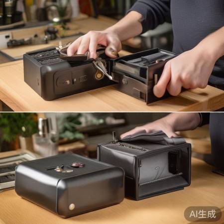 双面保险柜,折叠方便,生活必备