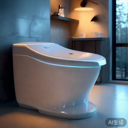 智能马桶多功能，Eco键节能好