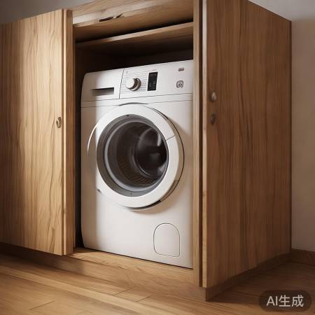 洗衣机柜尺寸：60*70*60