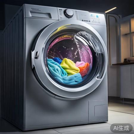 滚筒洗衣机:节能环保,呵护衣物