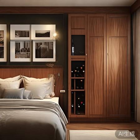 红酒柜提升卧室品味与温馨